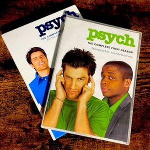 Psych 1st & 2nd Dvd Seasons